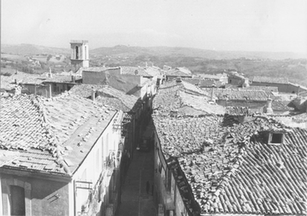 corso Garibaldi dal campanile di Santa Maria