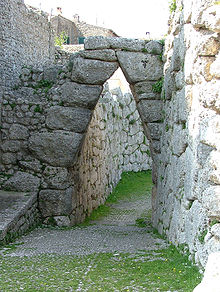 mura megalitiche di Arpino, nel Lazio