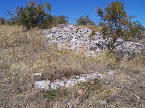 immagine di reperti da portare alla luce nella zona a valle delle Civitelle